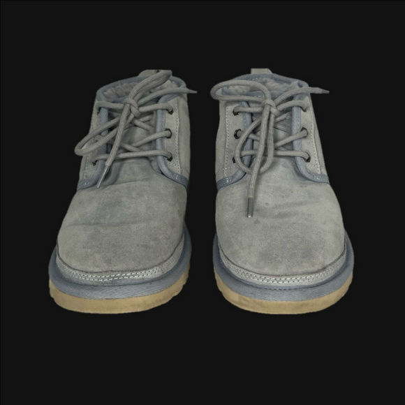 Grey UGG lace up ankle boots - Picture 4 of 8